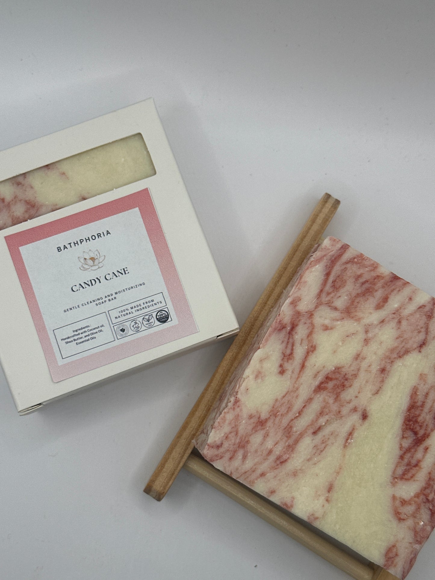 Candy Cane Bar Soap