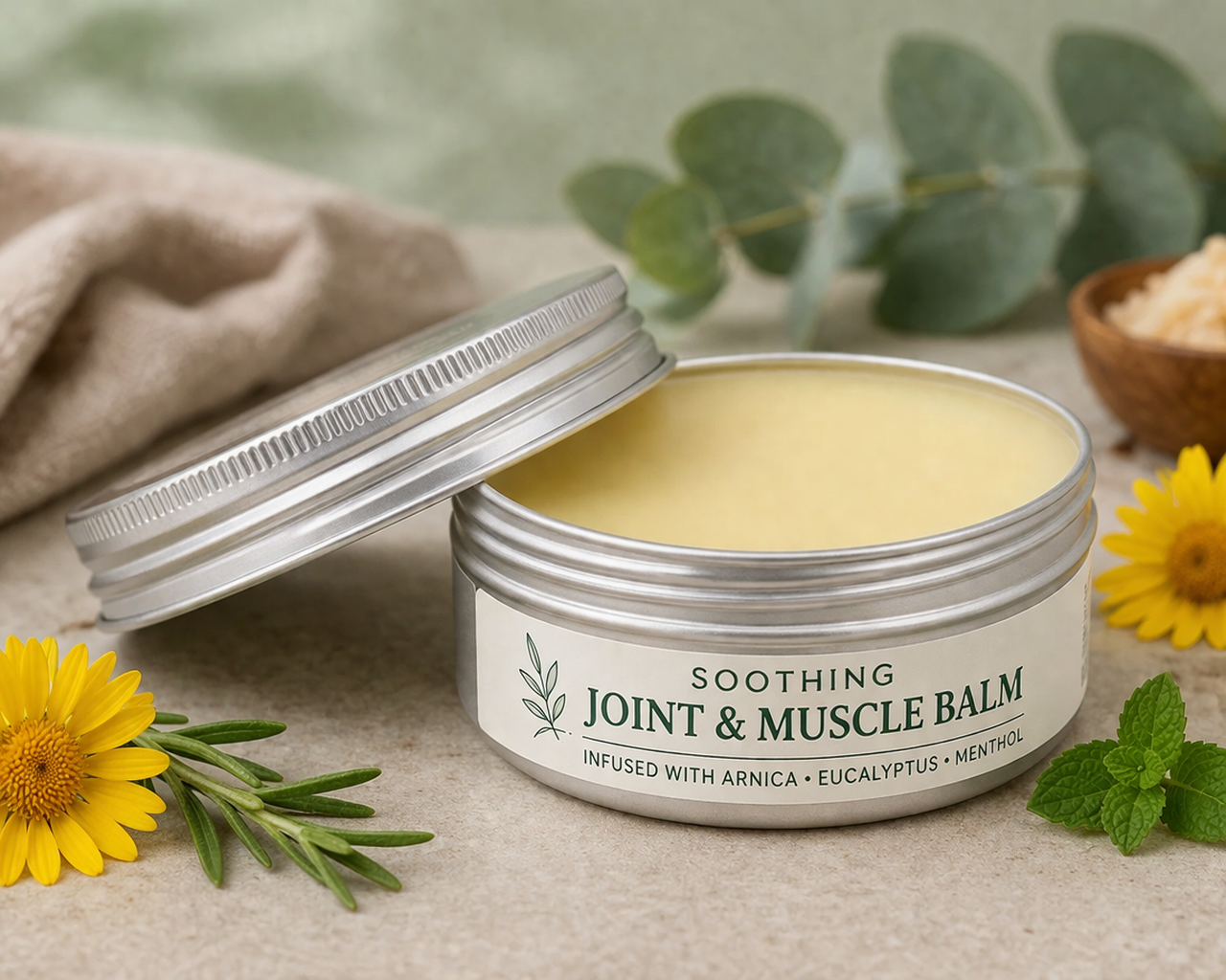 Soothing Joint & Muscle Balm.